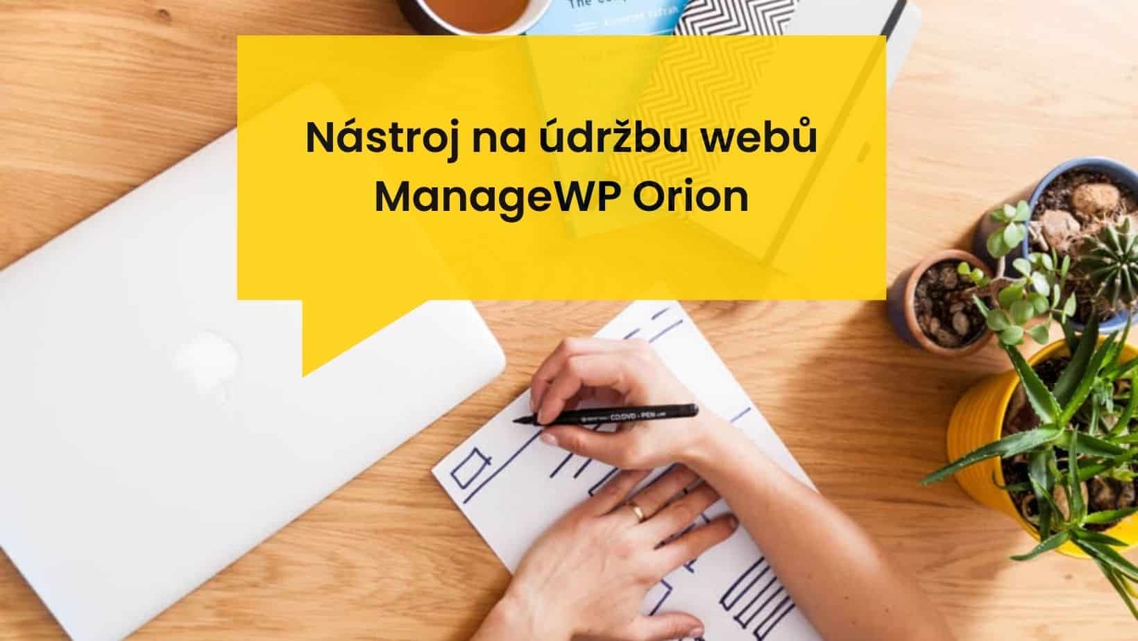 Nástroj na údržbu webů WPManage Orion